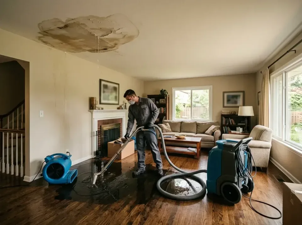 attic-pipe-burst-ceiling-drip-008 — frequently asked questions, Water Damage Restoration & Carpet Care in Newberry, FL